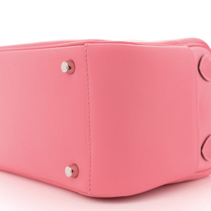 Hermes Swift Mini Lindy 20 Rose Ete 10 of 11