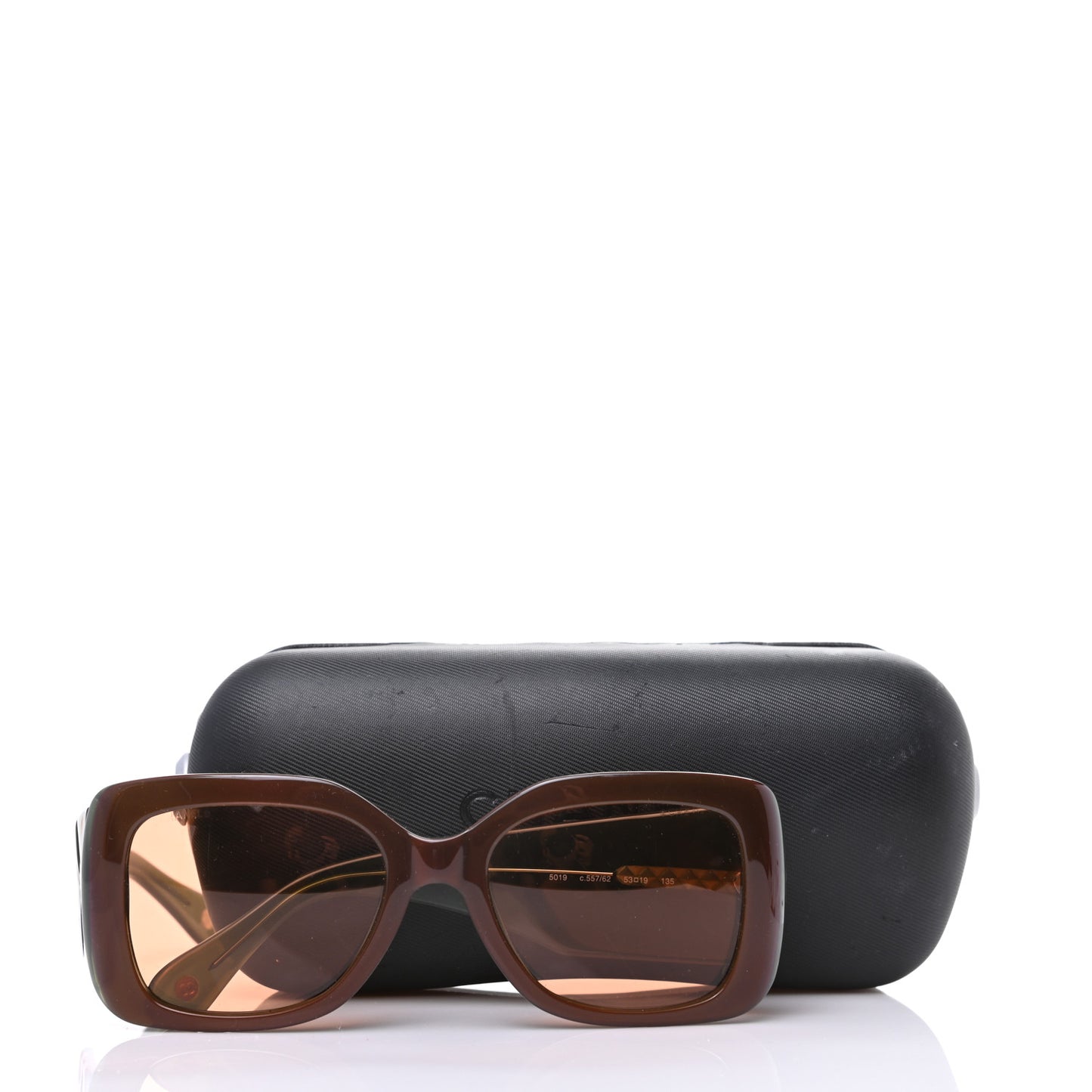 Acetate Quilted Sunglasses 5019 Green
