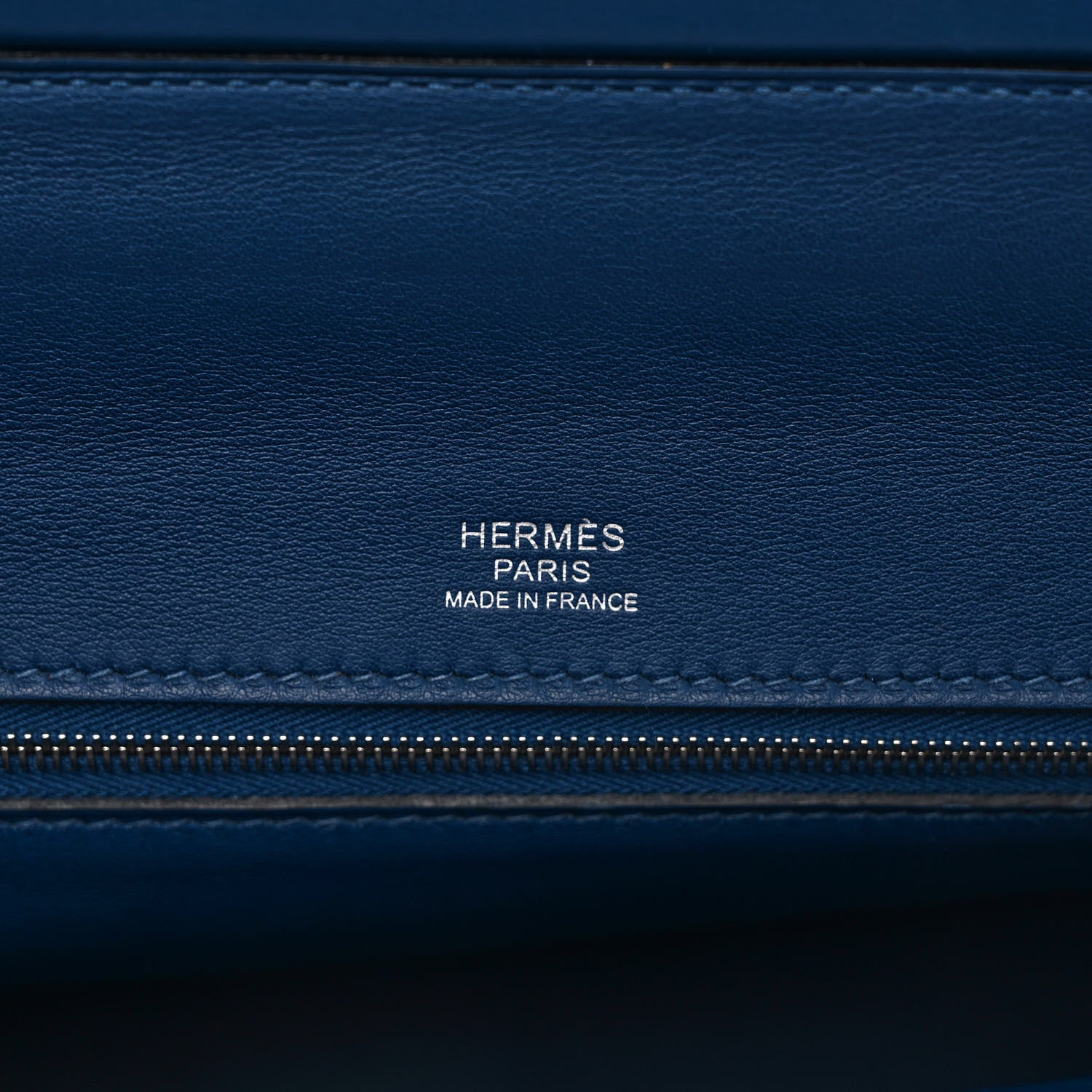 Hermes Taurillon Maurice Swift 24/24 29 Deep Blue 6 of 11