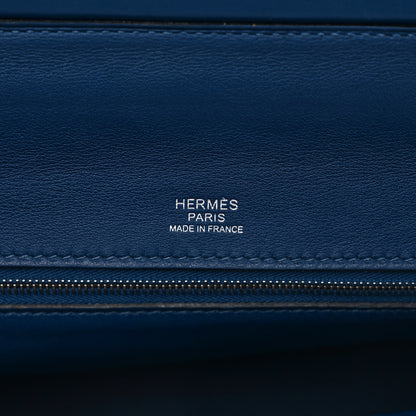 Hermes Taurillon Maurice Swift 24/24 29 Deep Blue 6 of 11