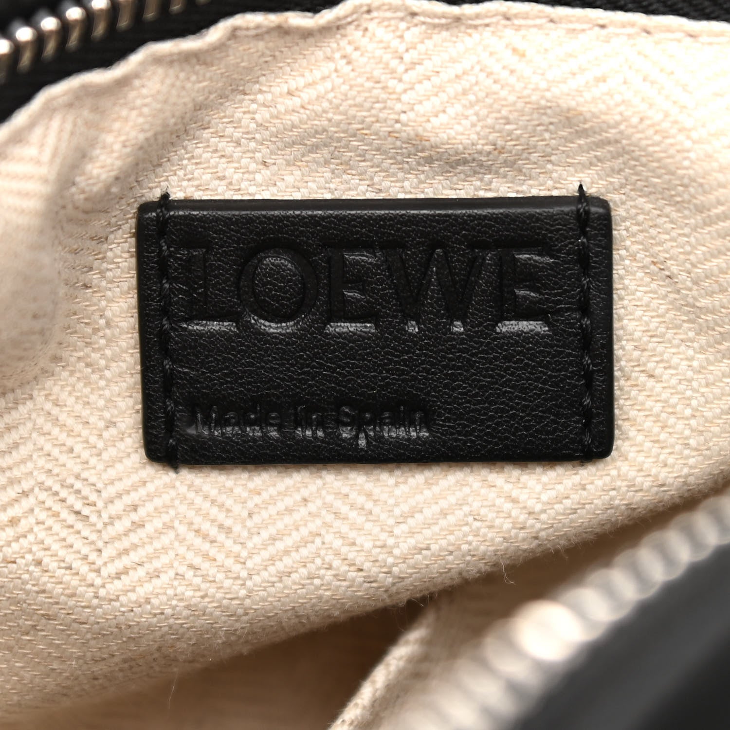 Loewe Calfskin Small Puzzle Bag Black 6 of 10