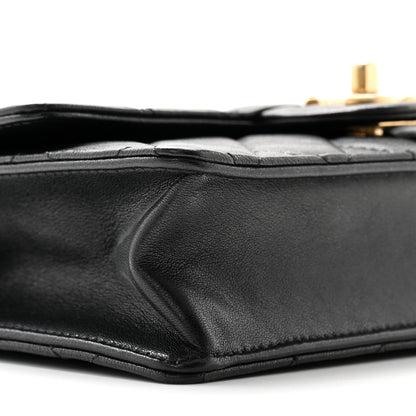 Chanel Goatskin Quilted Small Chic Pearls Flap Black 9 of 10