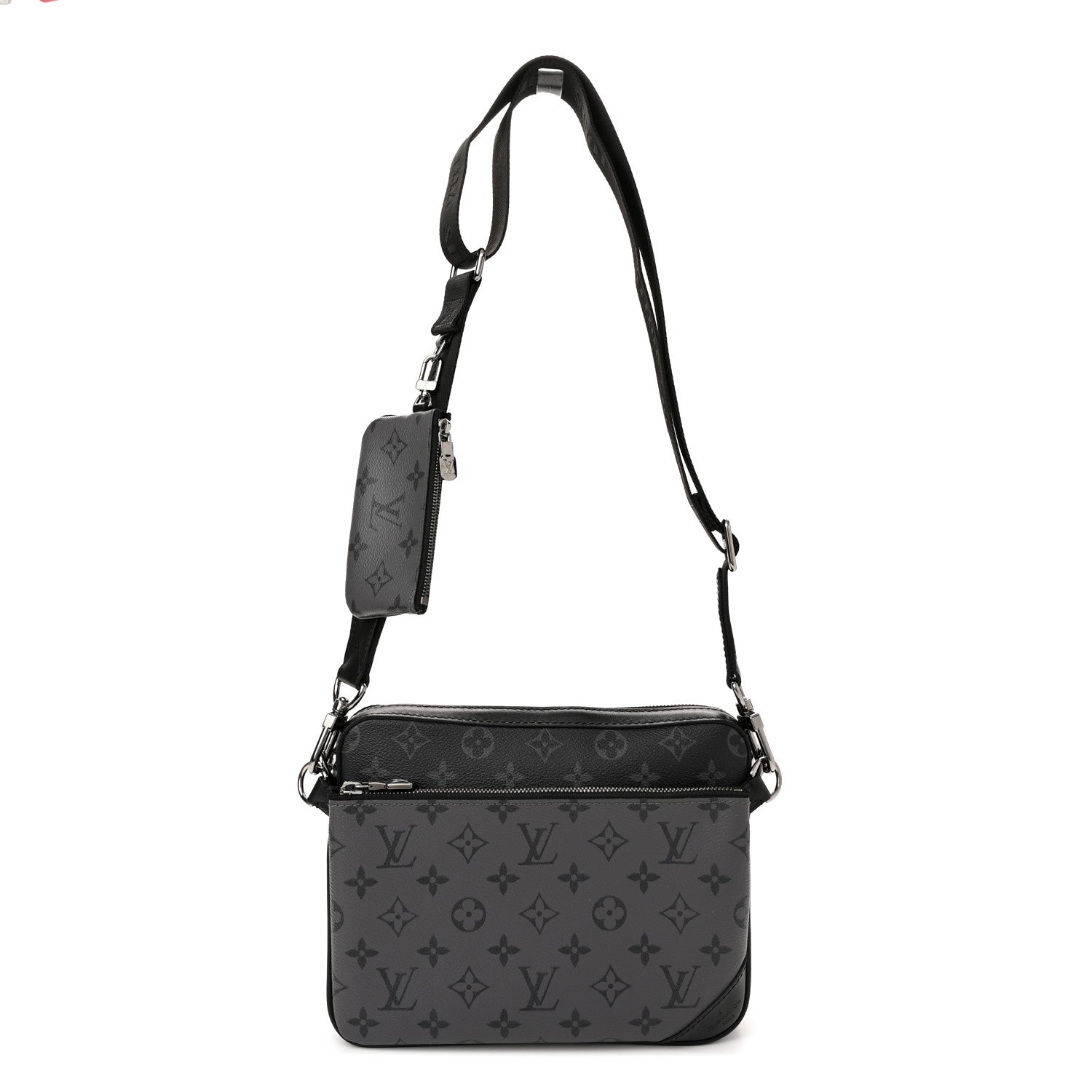 Louis Vuitton Reverse Monogram Eclipse Trio Messenger 1 of 10