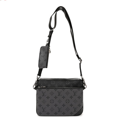 Louis Vuitton Reverse Monogram Eclipse Trio Messenger 1 of 10