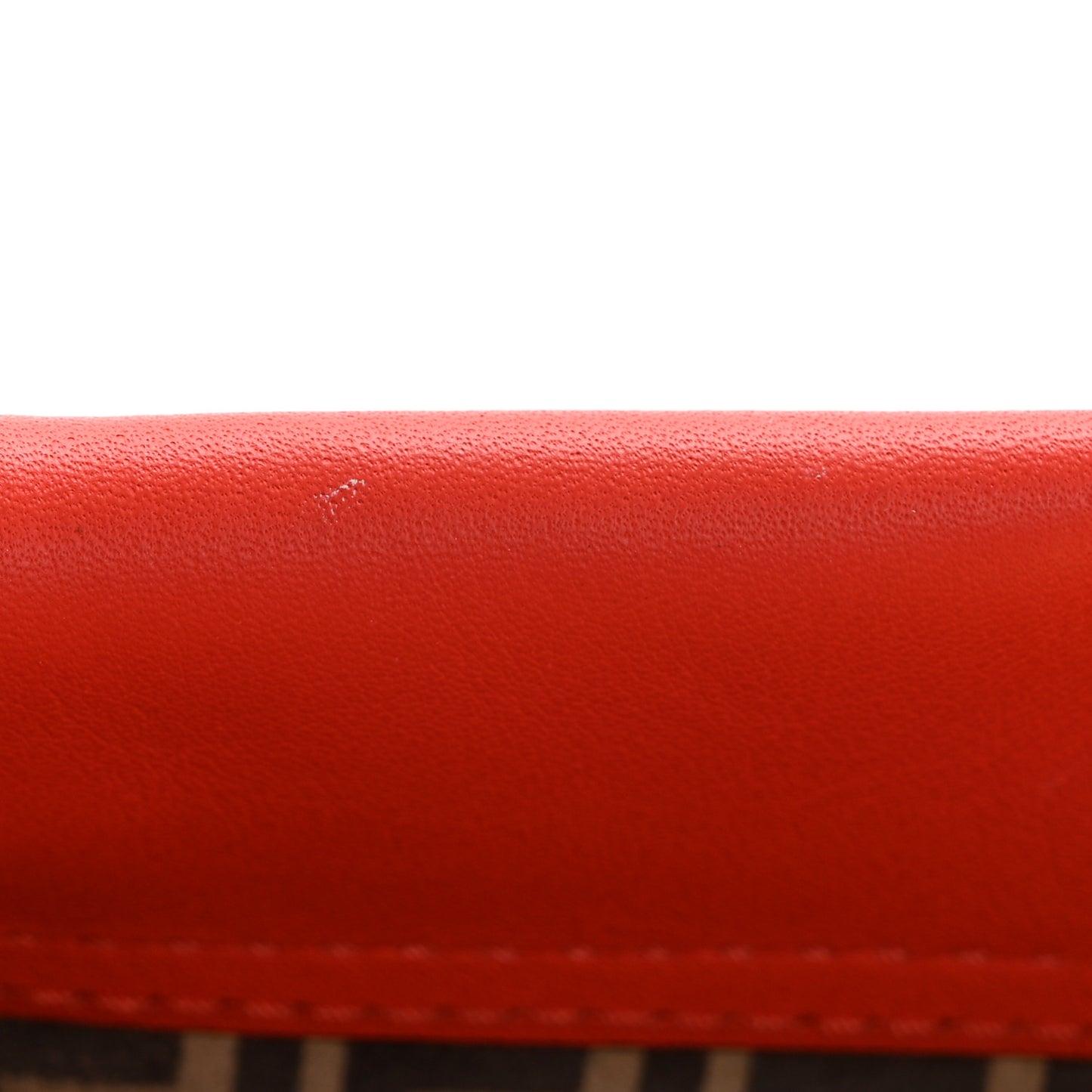 Vitello Seta Suede FF Mini Peekaboo Iconic Satchel Tulipano Miele Moro