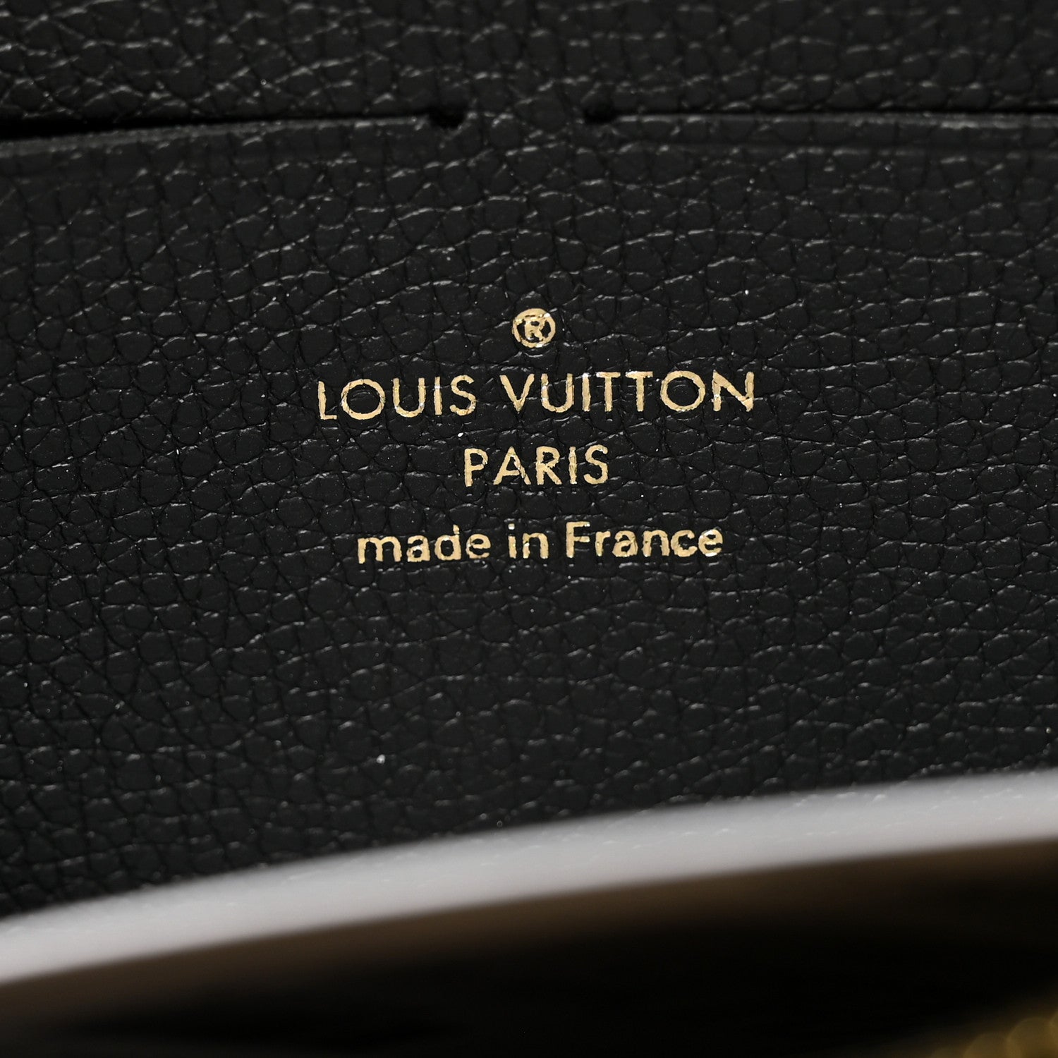 Louis Vuitton Empreinte Clemence Wallet Black 6 of 7
