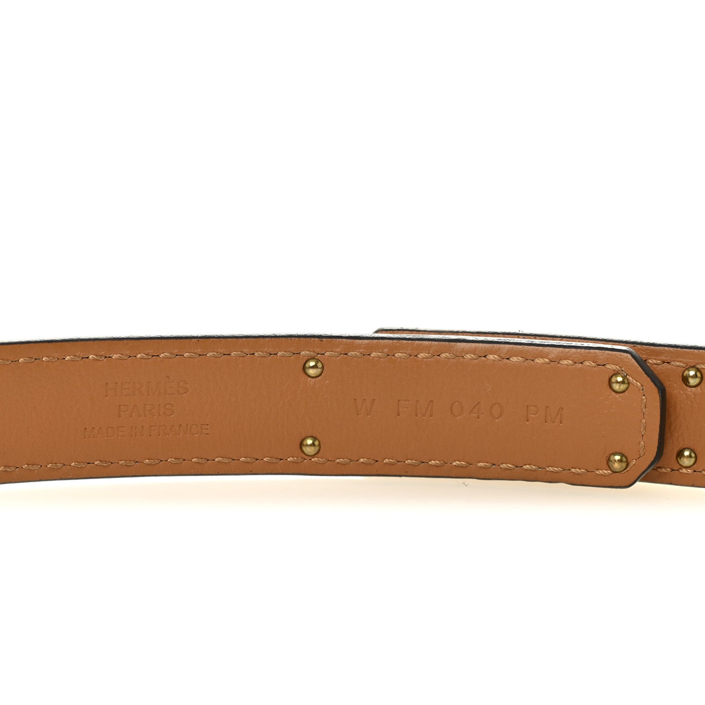 Epsom Kelly Belt Gold