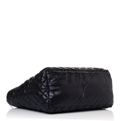 Chanel Nylon Quilted Large Coco Cocoon Tote Black 3 of 11