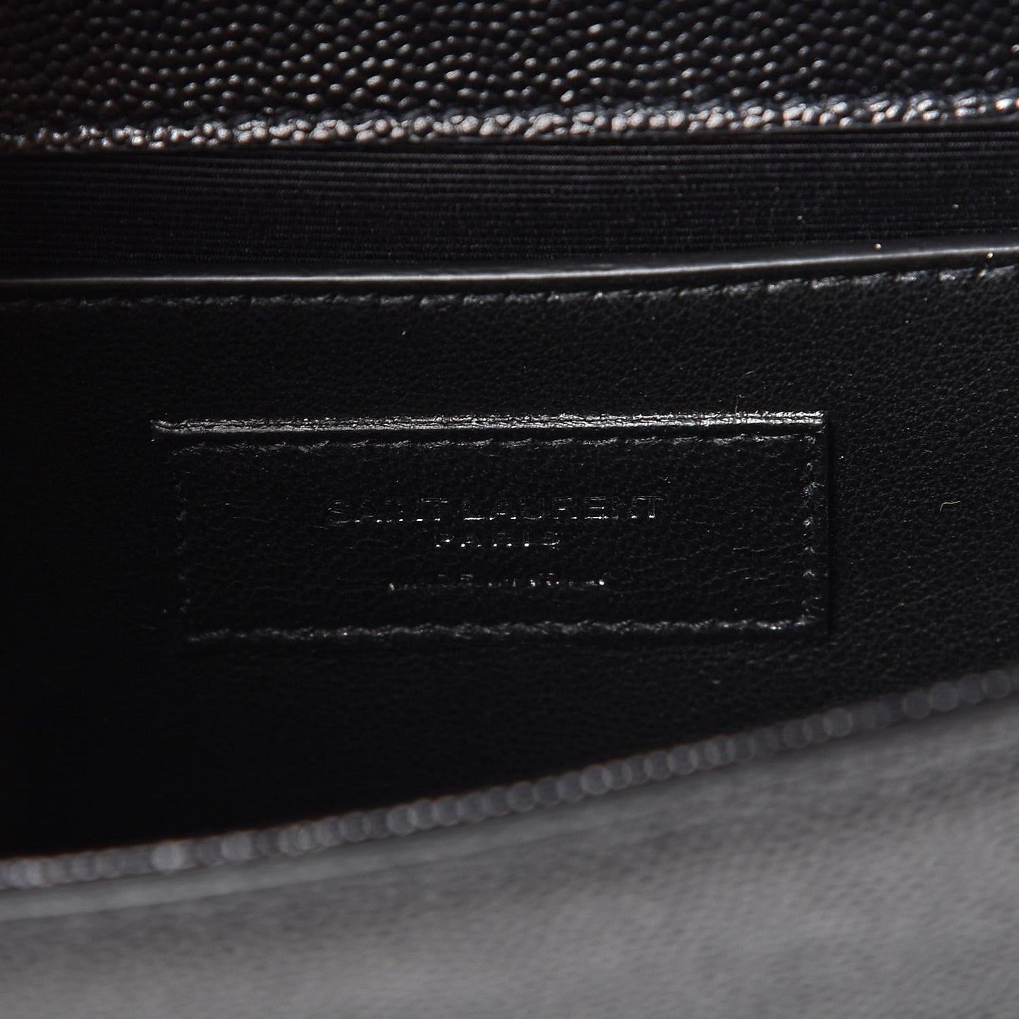Grain De Poudre Small Monogram Kate Satchel Black