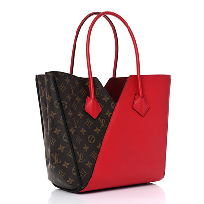 Louis Vuitton Calfskin Monogram Kimono Tote Cherry 3 of 11
