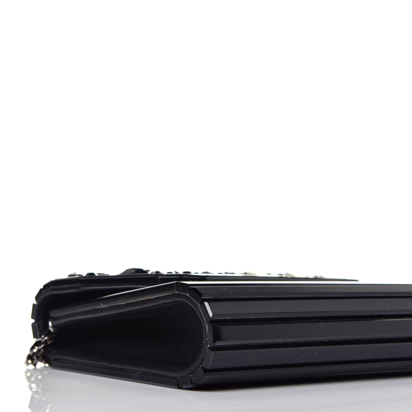 Acrylic Candy Clutch Black
