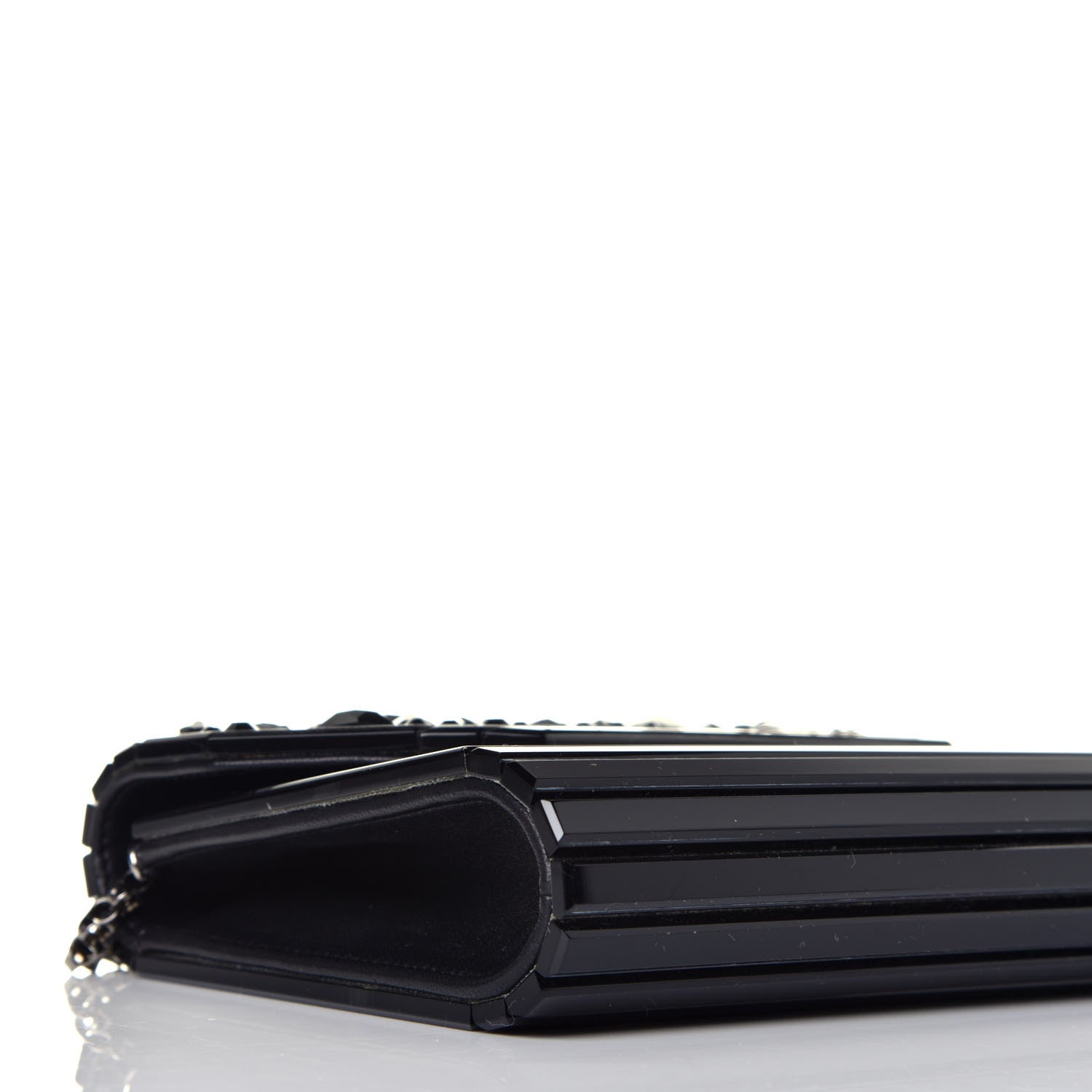 Jimmy Choo Acrylic Candy Clutch Black 7 of 8