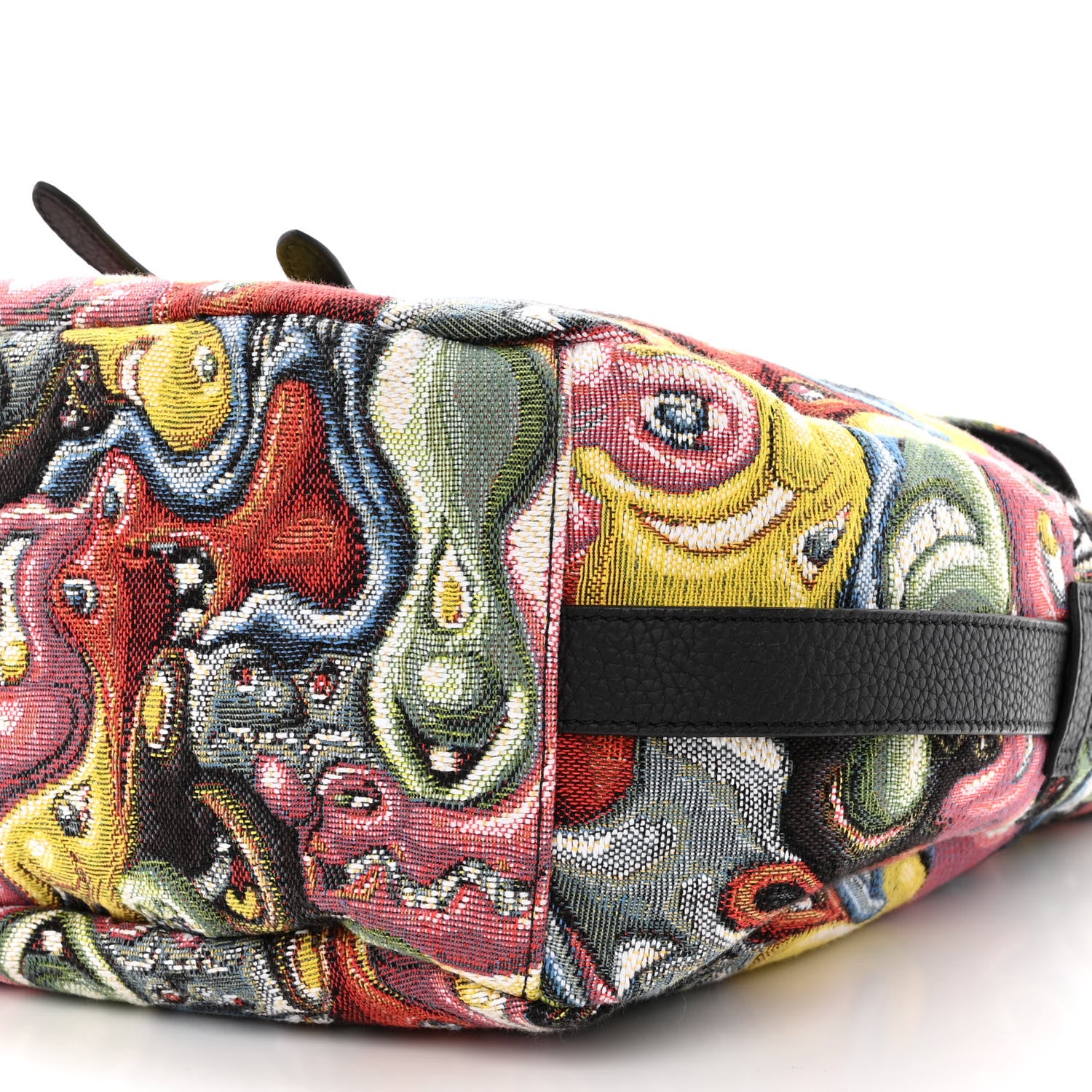 Christian Dior X KENNY SCHARF Jacquard Printed Soft Saddle Bag Multicolor 10 of 10
