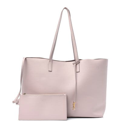 Saint Laurent Calfskin Large Shopping Tote Pale Blush 2 of 49