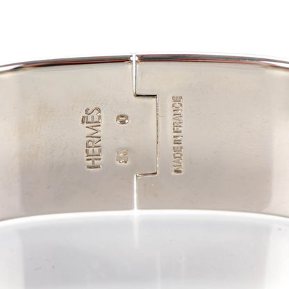 Hermes Enamel Wide Clic Clac H Bracelet GM Veronese 4 of 6
