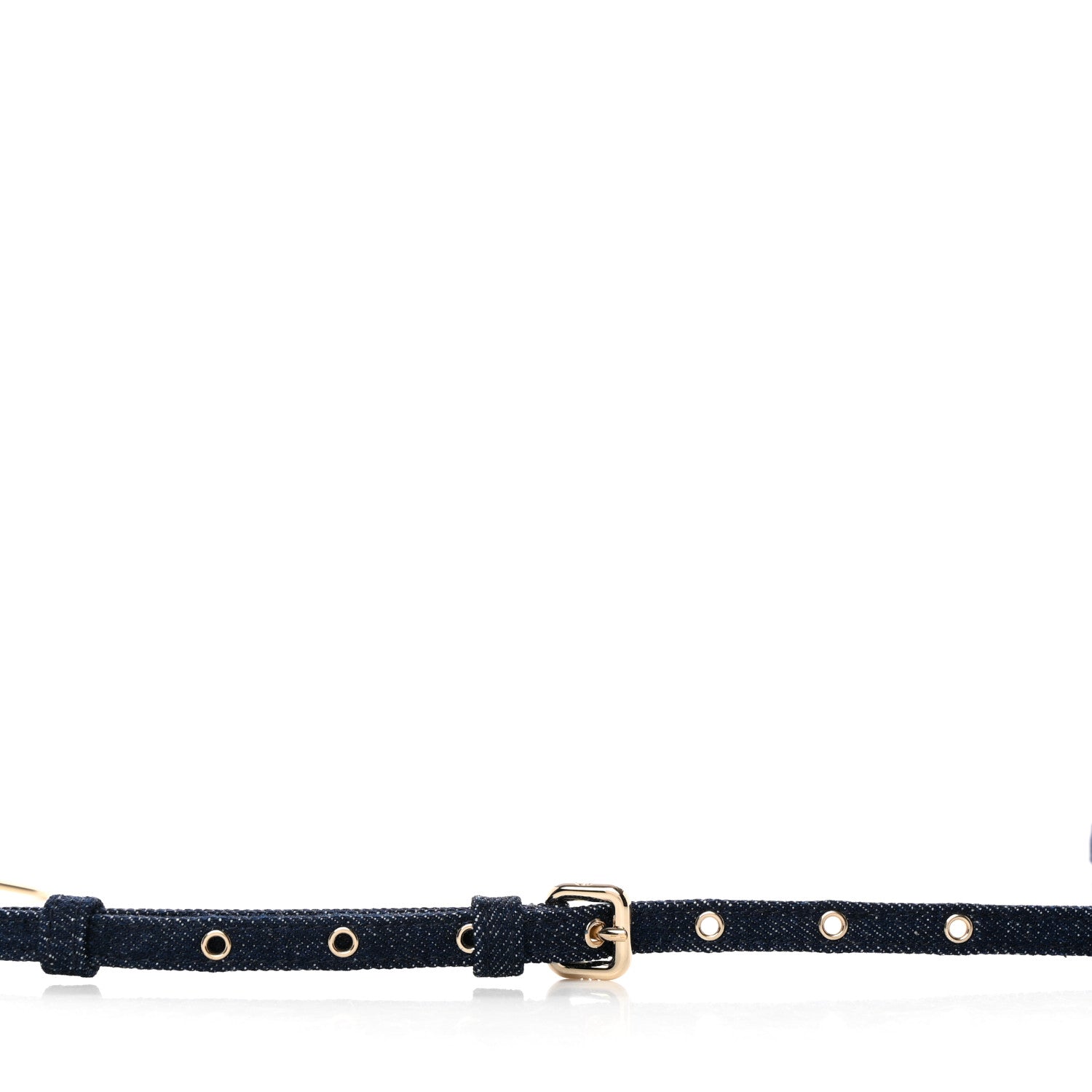 Christian Dior Denim Lady D-Joy Shoulder Strap Blue 3 of 4