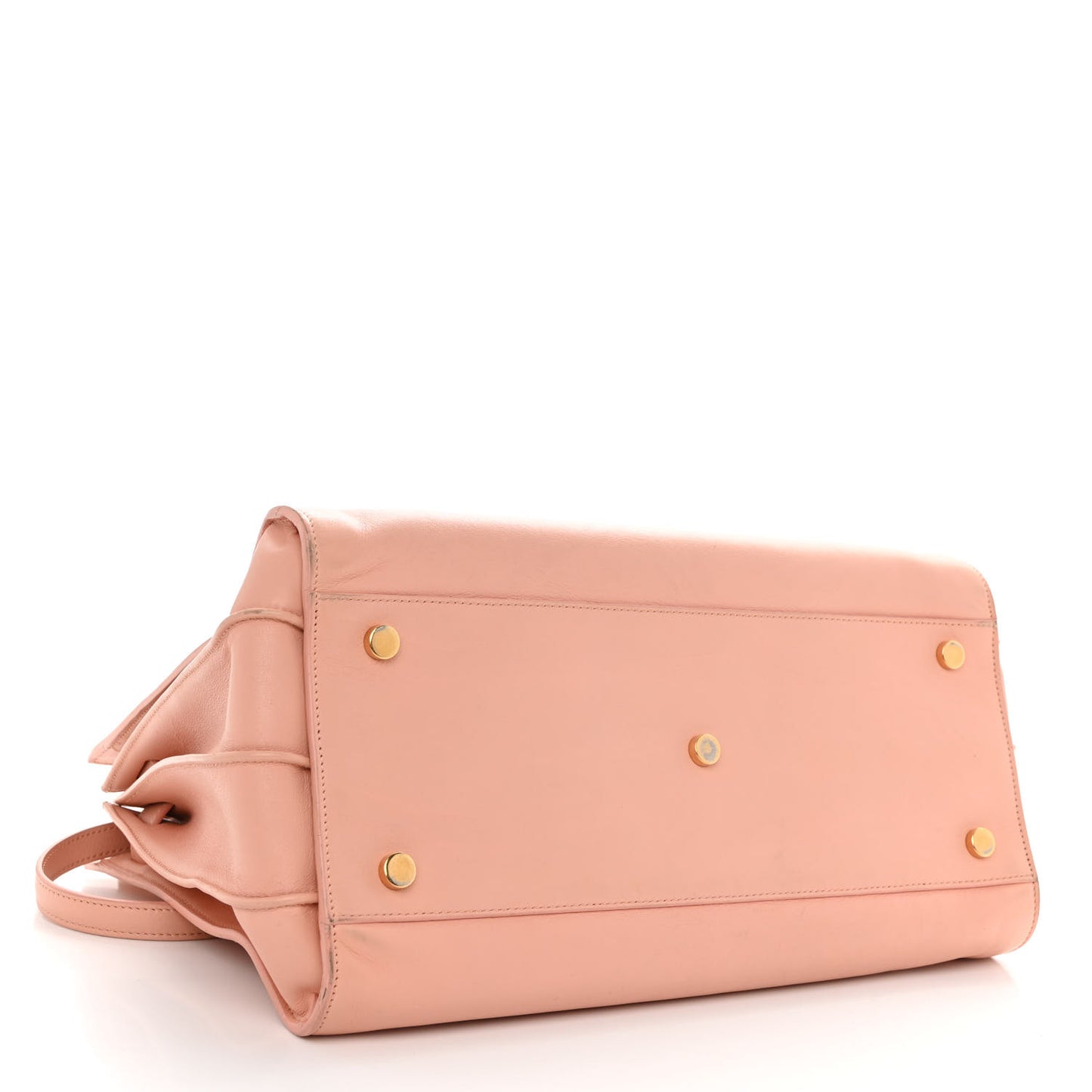 Grained Calfskin Small Sac De Jour Light Blush