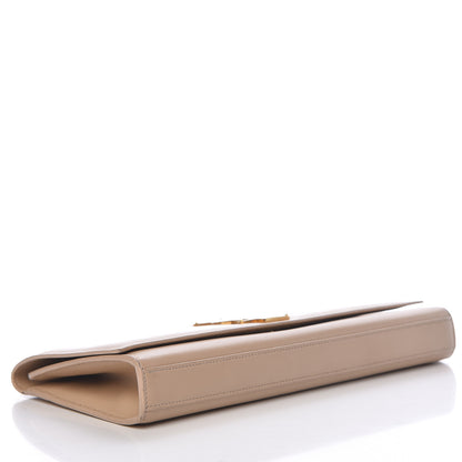Saint Laurent Smooth Calfskin Cassandre Clutch Nude Powder 4 of 17