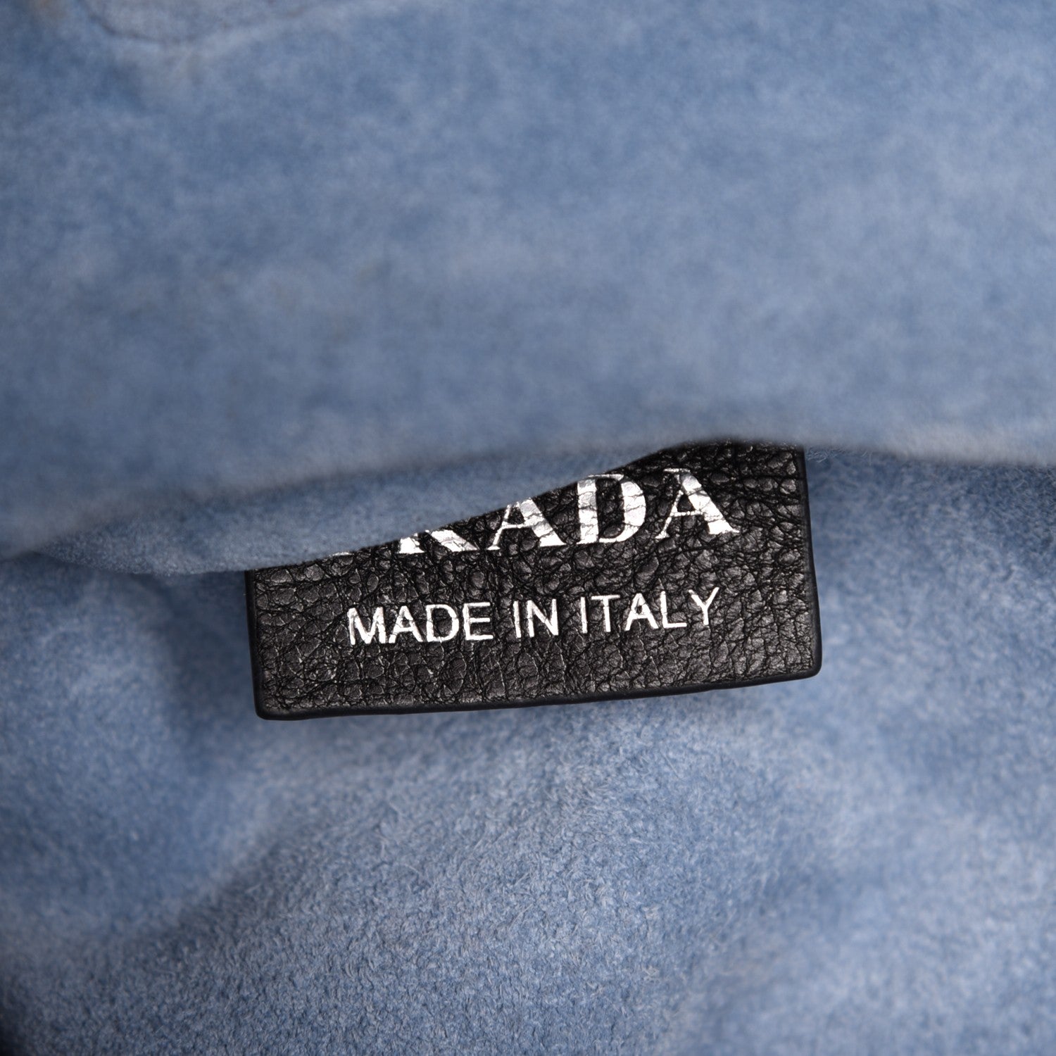 Prada Glace Calf Etiquette Tote Black Astrale 9 of 10