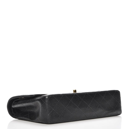 Chanel Caviar Quilted Medium Double Flap Black 4 of 10