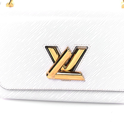 Louis Vuitton Epi Twist Shoulder Bag MM White Pink 7 of 9