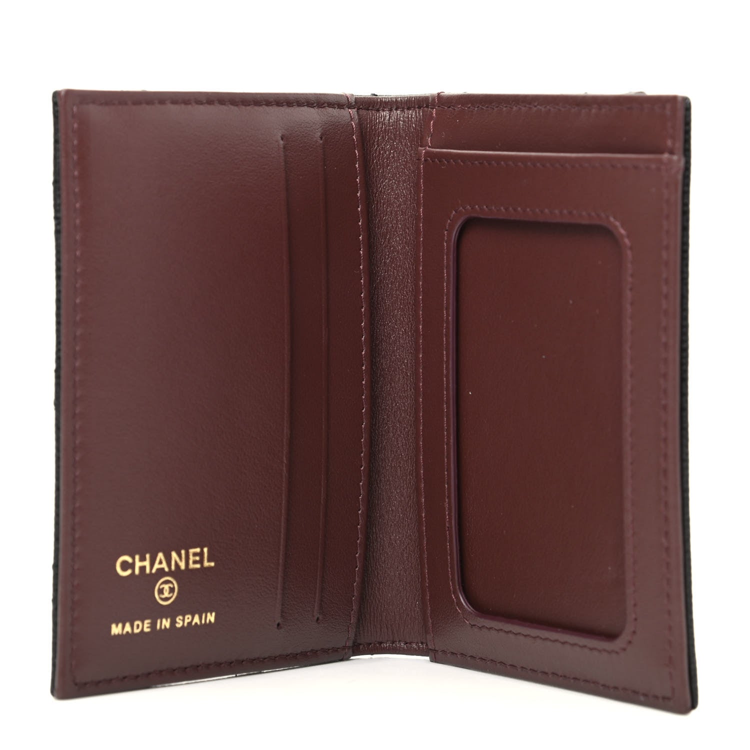 Chanel Caviar Quilted Card Holder Wallet Black 5 of 8