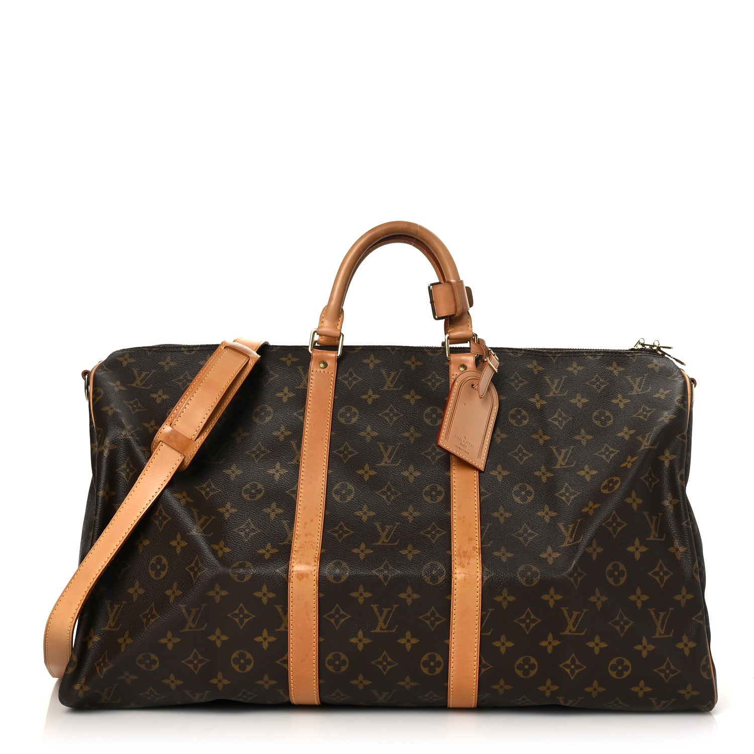 Louis Vuitton Monogram Keepall Bandouliere 55 1 of 14