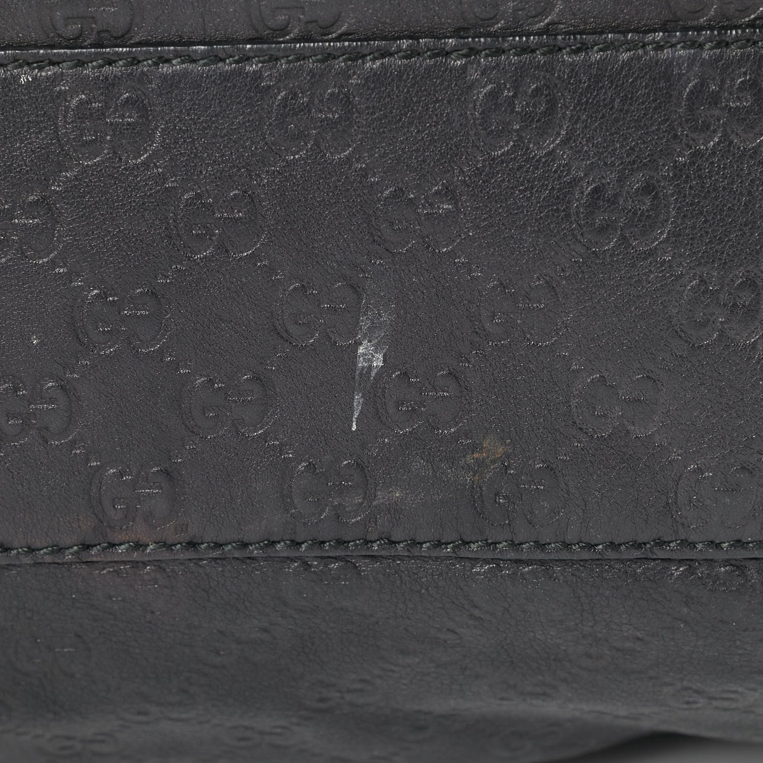 Gucci Guccissima Large Sukey Tote Black 8 of 13