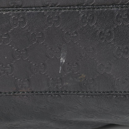 Gucci Guccissima Large Sukey Tote Black 8 of 13