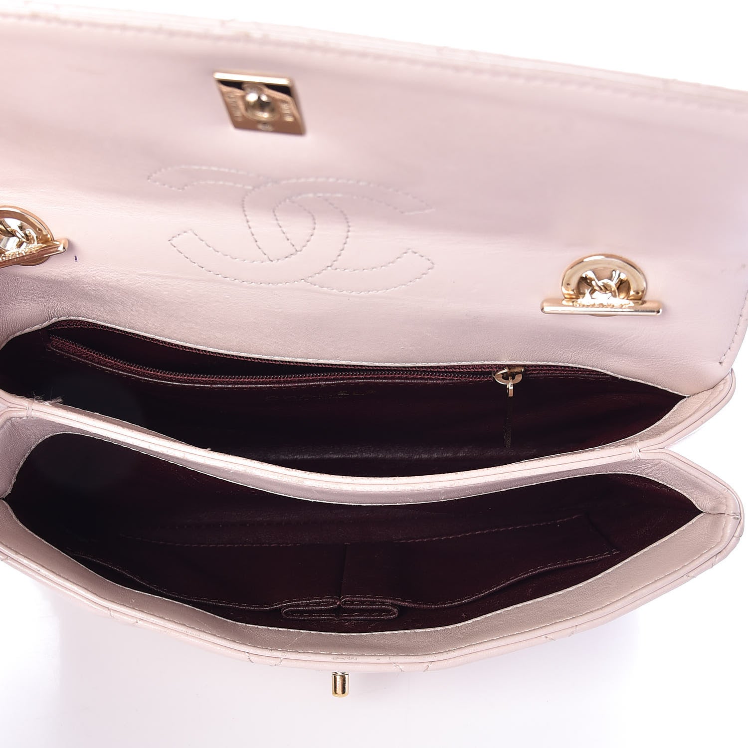 Chanel Lambskin Quilted Medium Trendy CC Flap Pink 5 of 17