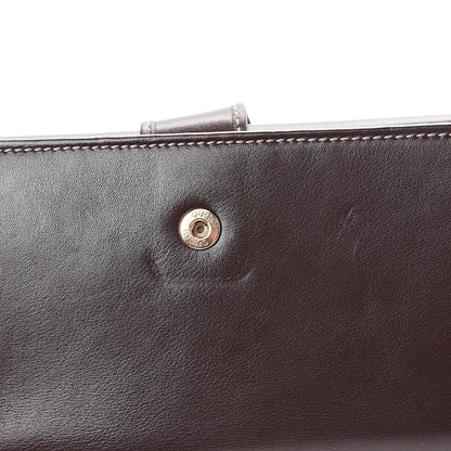 Gucci Calfskin Britt Continental Wallet Brown 14 of 15