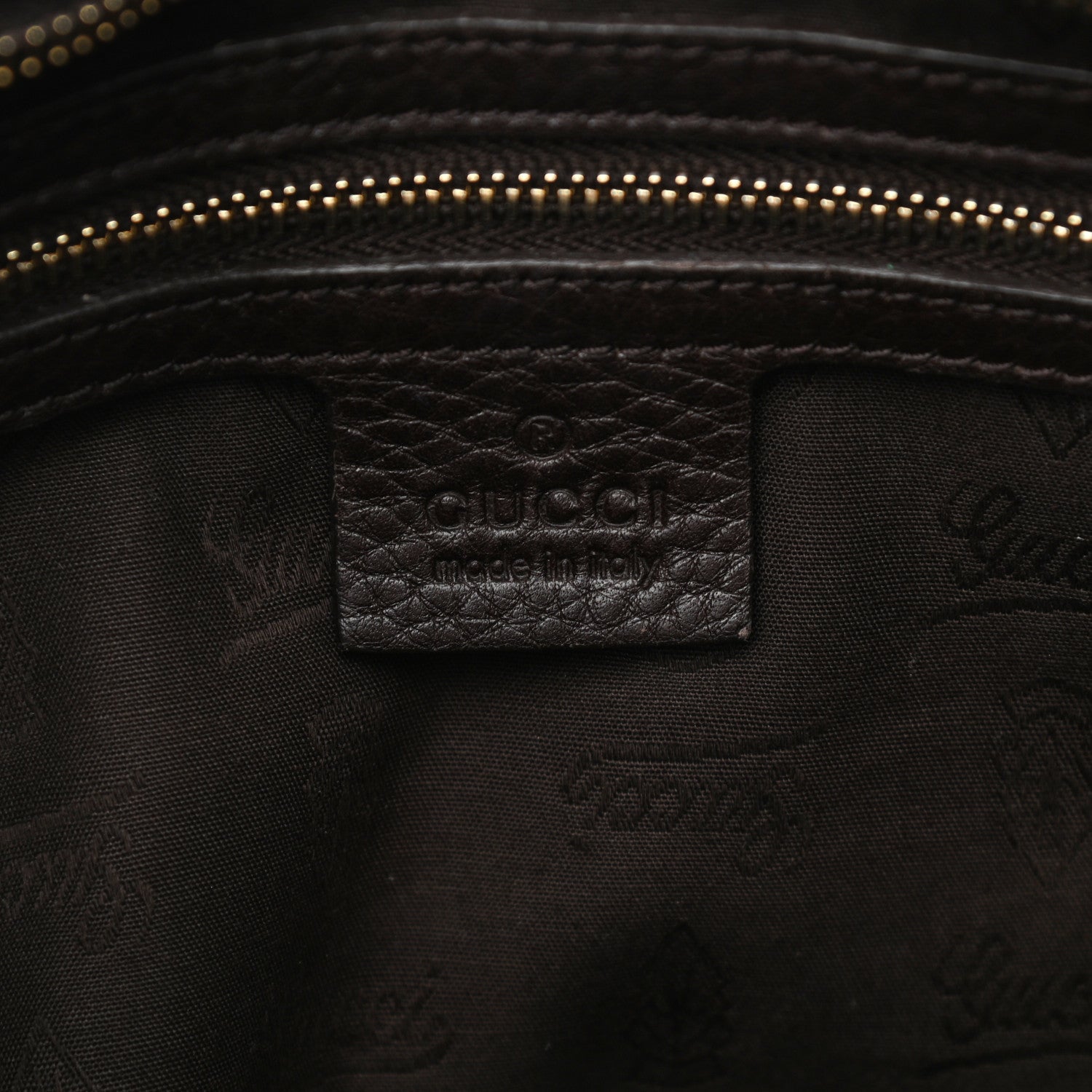 Gucci Calfskin Horsebit Web Dark Brown 6 of 12