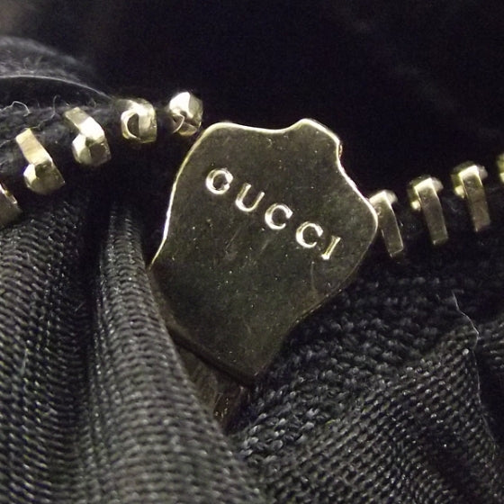 Gucci Monogram Punch Hobo Black 10 of 11