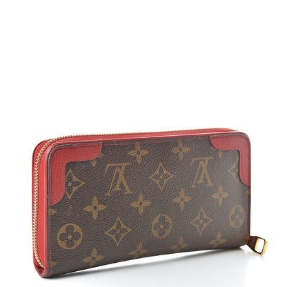Louis Vuitton Monogram Retiro Zippy Wallet Cherry 3 of 14