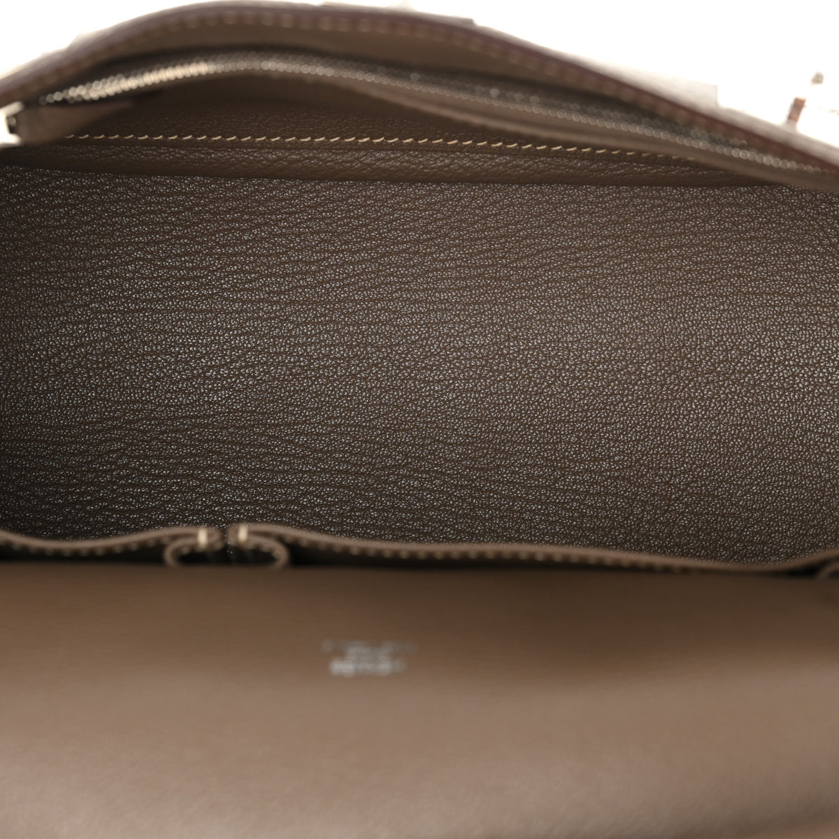 Hermes Taurillon Clemence Jypsiere 28 Etoupe 4 of 9