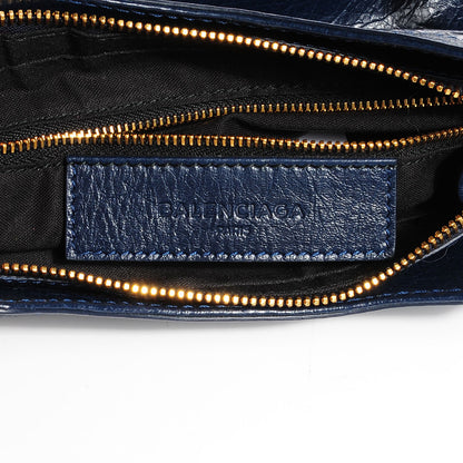 Balenciaga Agneau Giant 12 Gold Hardware Hip Bleu Obscur 9 of 11