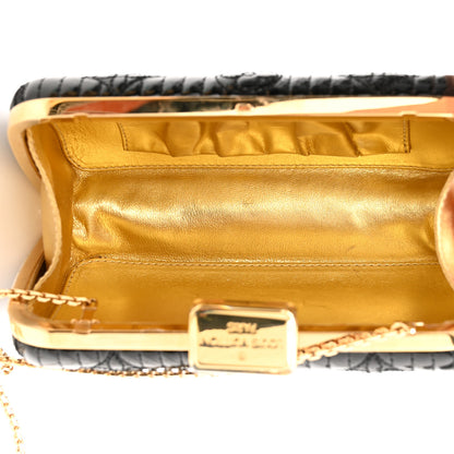 Louis Vuitton Vernis Monogram Motard Minaudiere Clutch Black 5 of 9