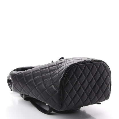 Chanel Lambskin Quilted Small Urban Spirit Backpack Black 3 of 9