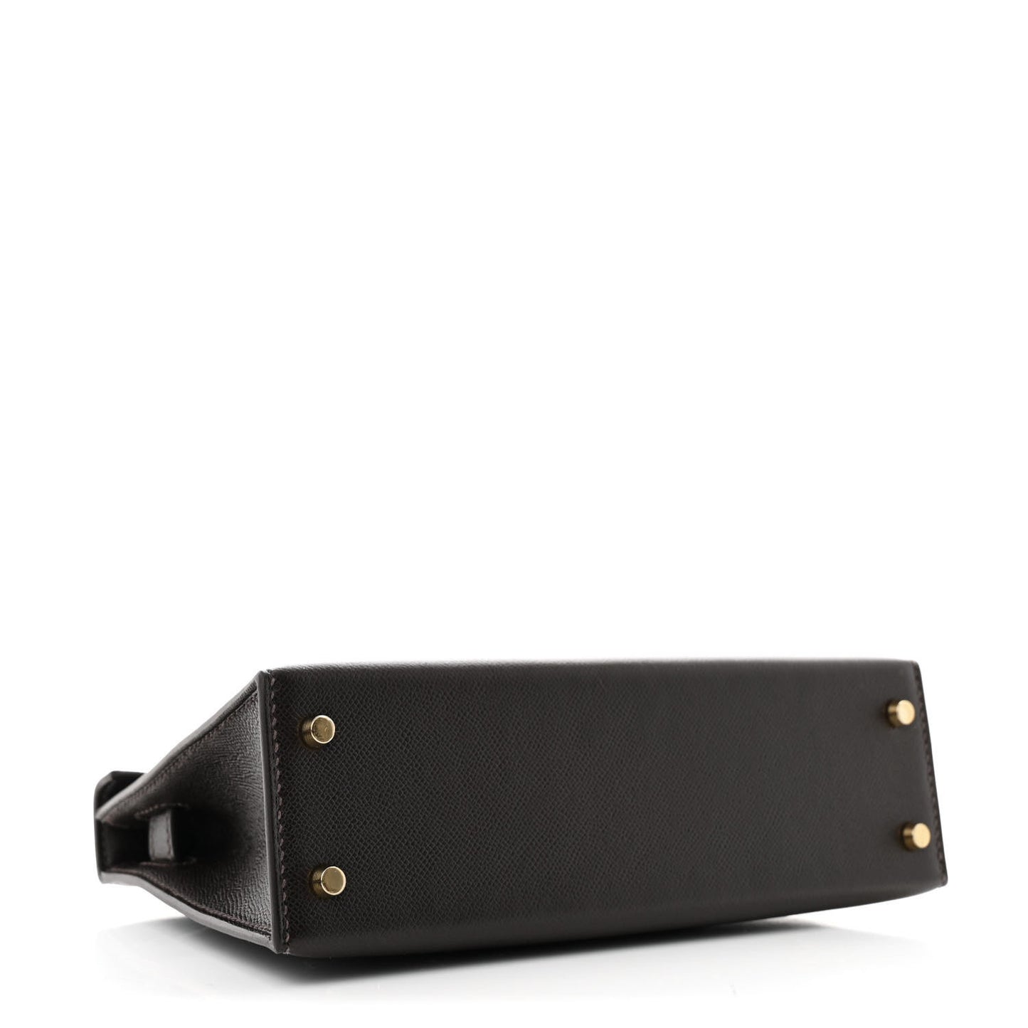Madame Calfskin Mini Kelly Sellier 20 Bai Brun