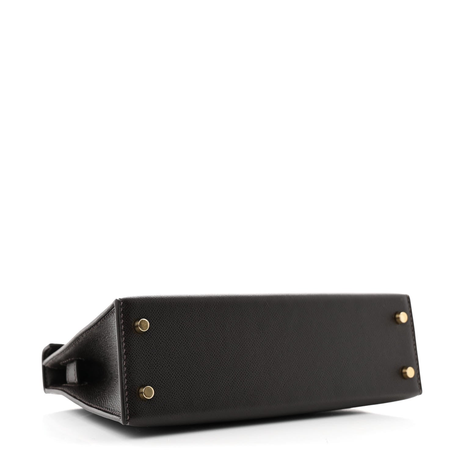 Hermes Madame Calfskin Mini Kelly Sellier 20 Bai Brun 4 of 10