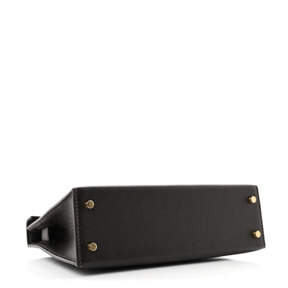 Hermes Madame Calfskin Mini Kelly Sellier 20 Bai Brun 4 of 10