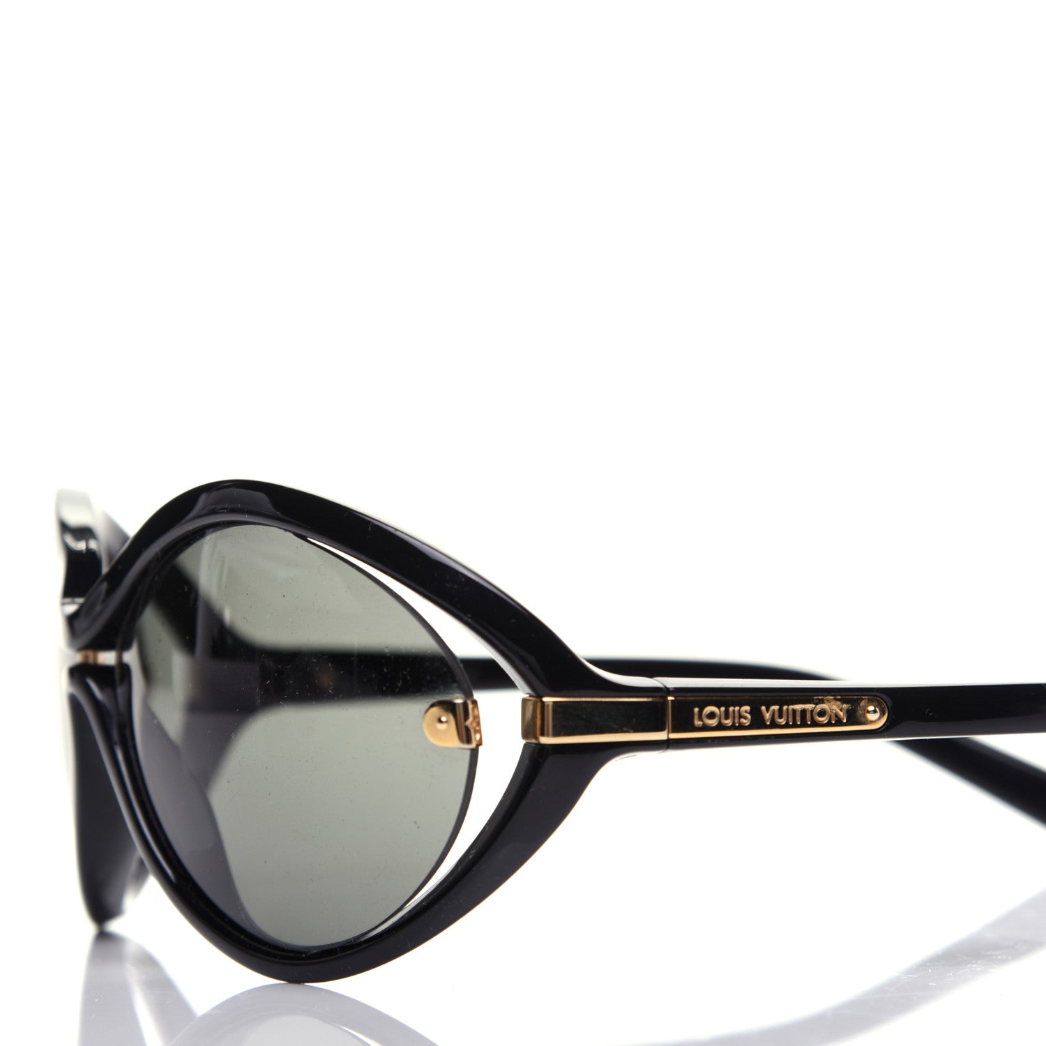 Louis Vuitton Daphne Sunglasses Z0417W Black 7 of 9