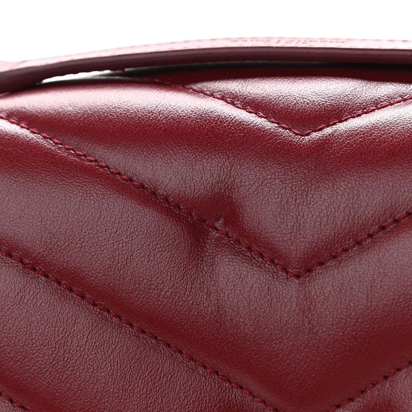 Calfskin Y Quilted Monogram Medium Loulou Chain Satchel
