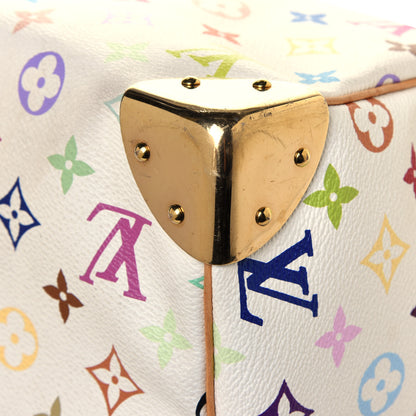 Louis Vuitton Monogram Multicolor Speedy 30 White 10 of 12