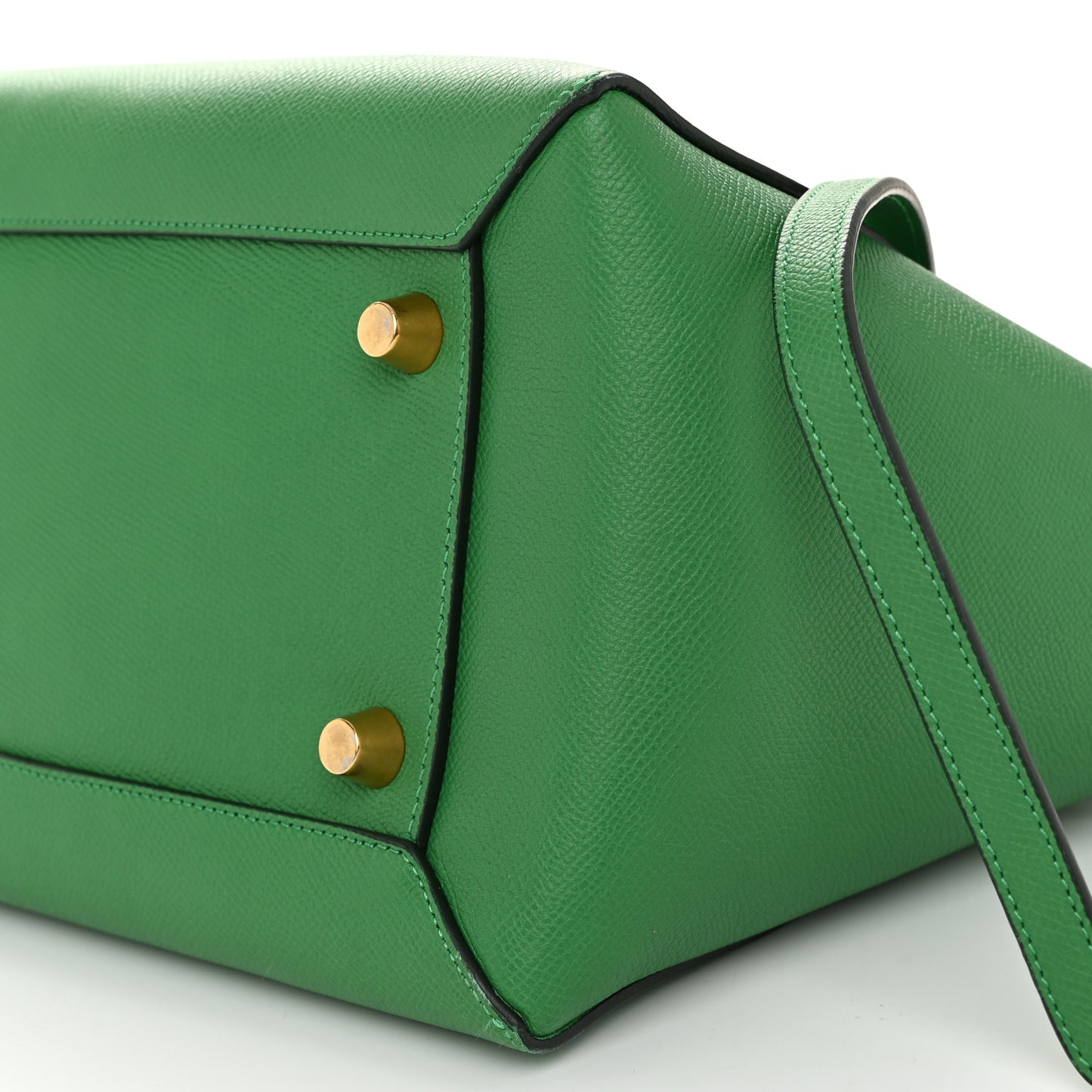 Grained Calfskin Mini Belt Bag Mint