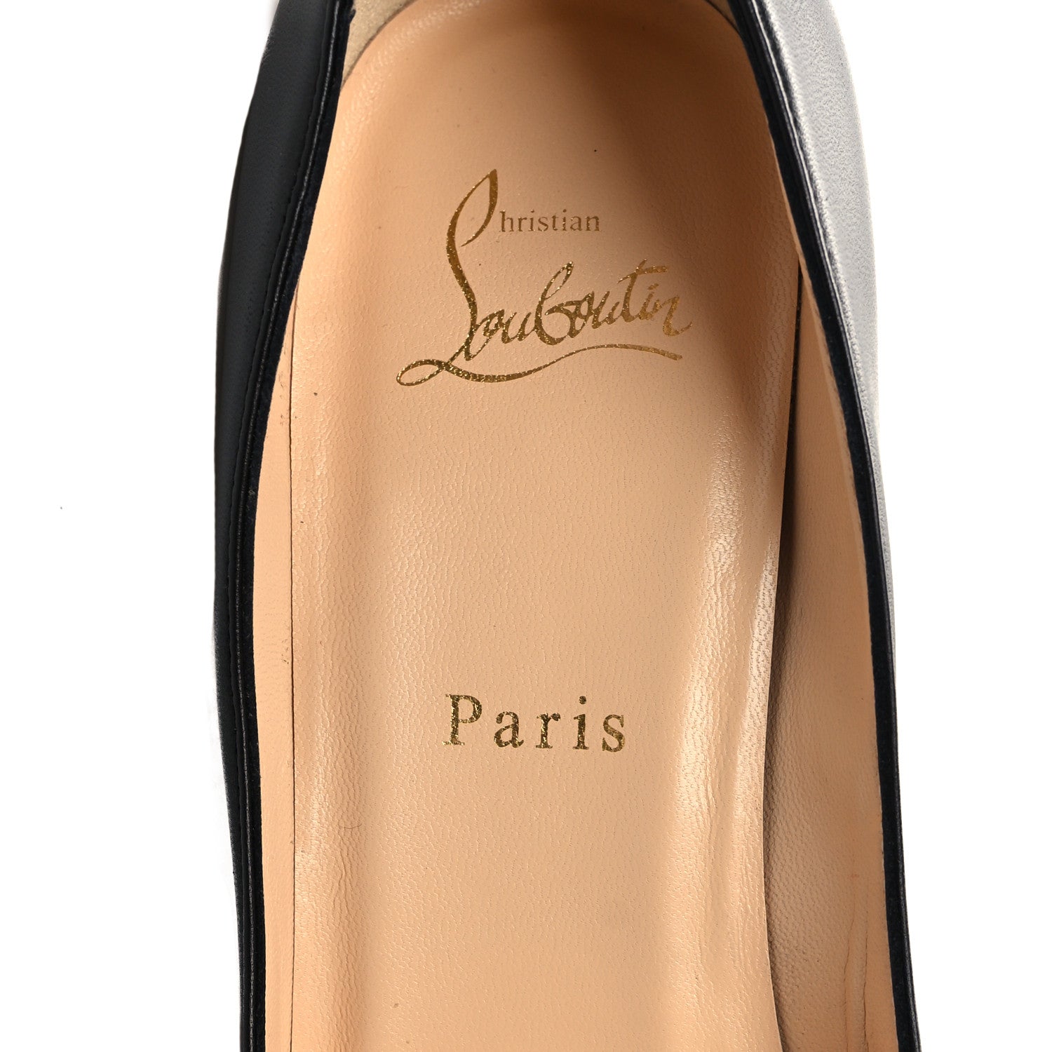 Christian Louboutin Nappa Apostrophy 100 Pumps 40.5 Black 7 of 7