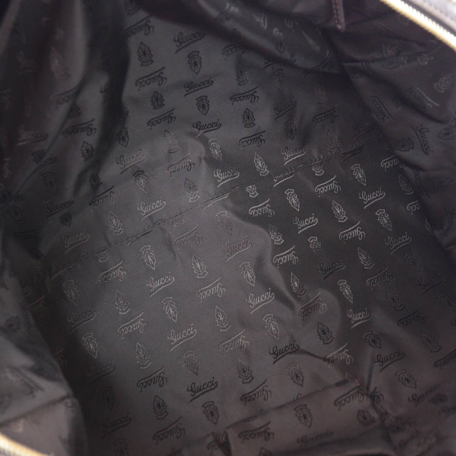 Gucci Crystal Monogram Duchessa Boston Bag Ebony 7 of 8