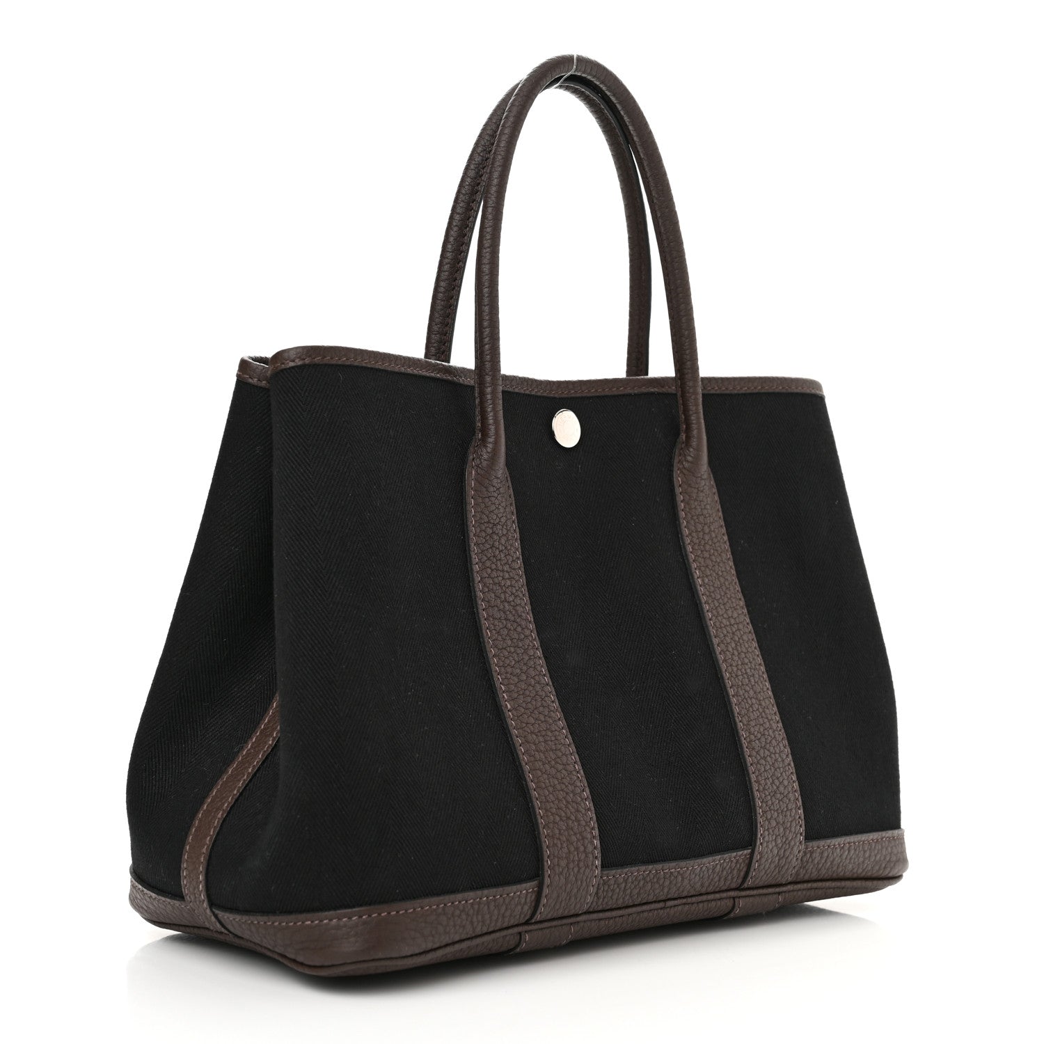 Hermes Toile Negonda Garden Party 30 TPM Black Chocolate 3 of 11