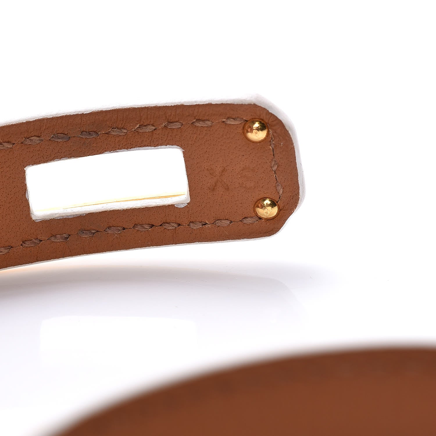 Hermes Epsom Kelly Double Tour Bracelet XS White 5 of 7