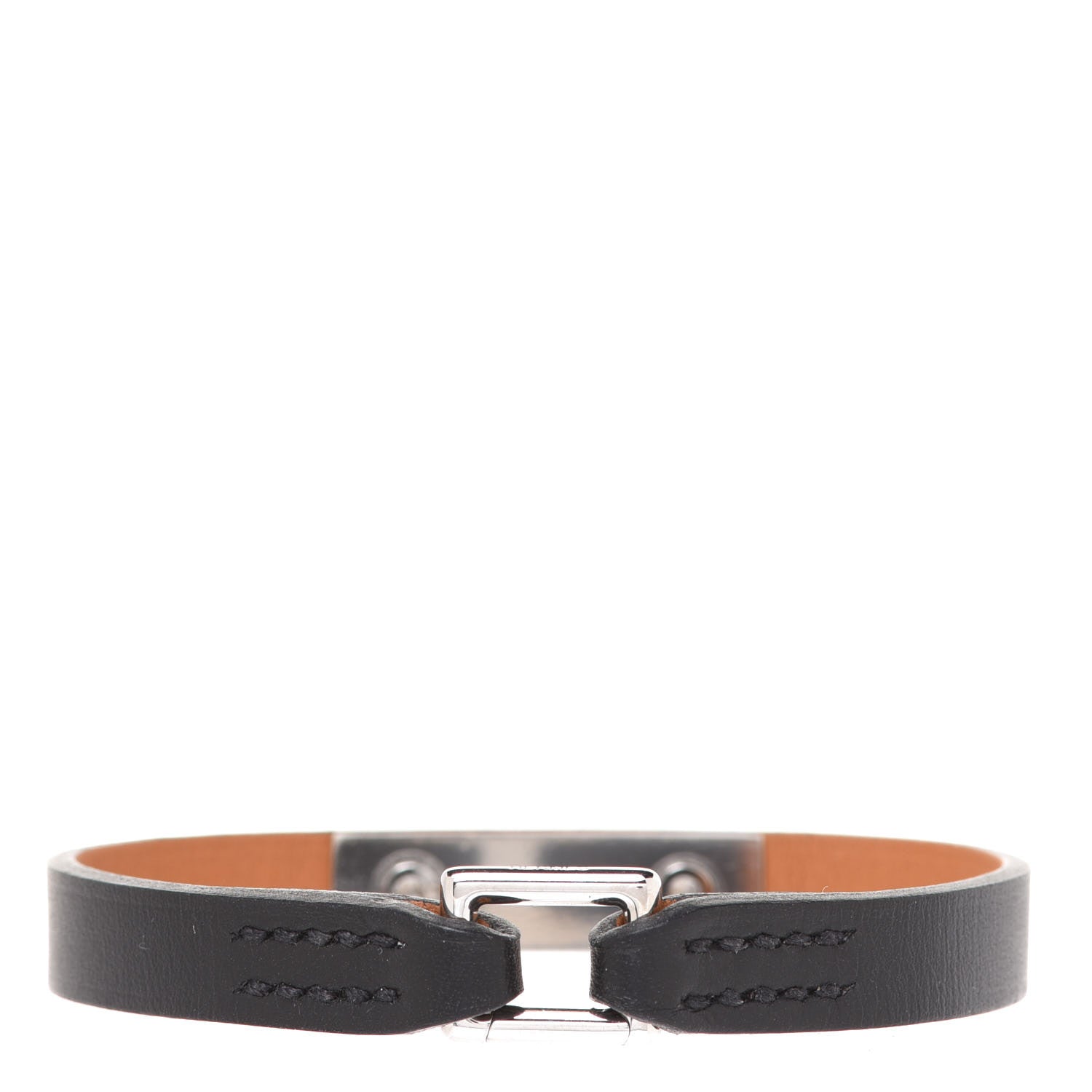 Hermes Chamonix Micro Kelly Single Tour Bracelet S Black 3 of 7